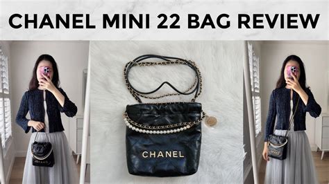 chanel 22 denim mini|chanel mini denim bag.